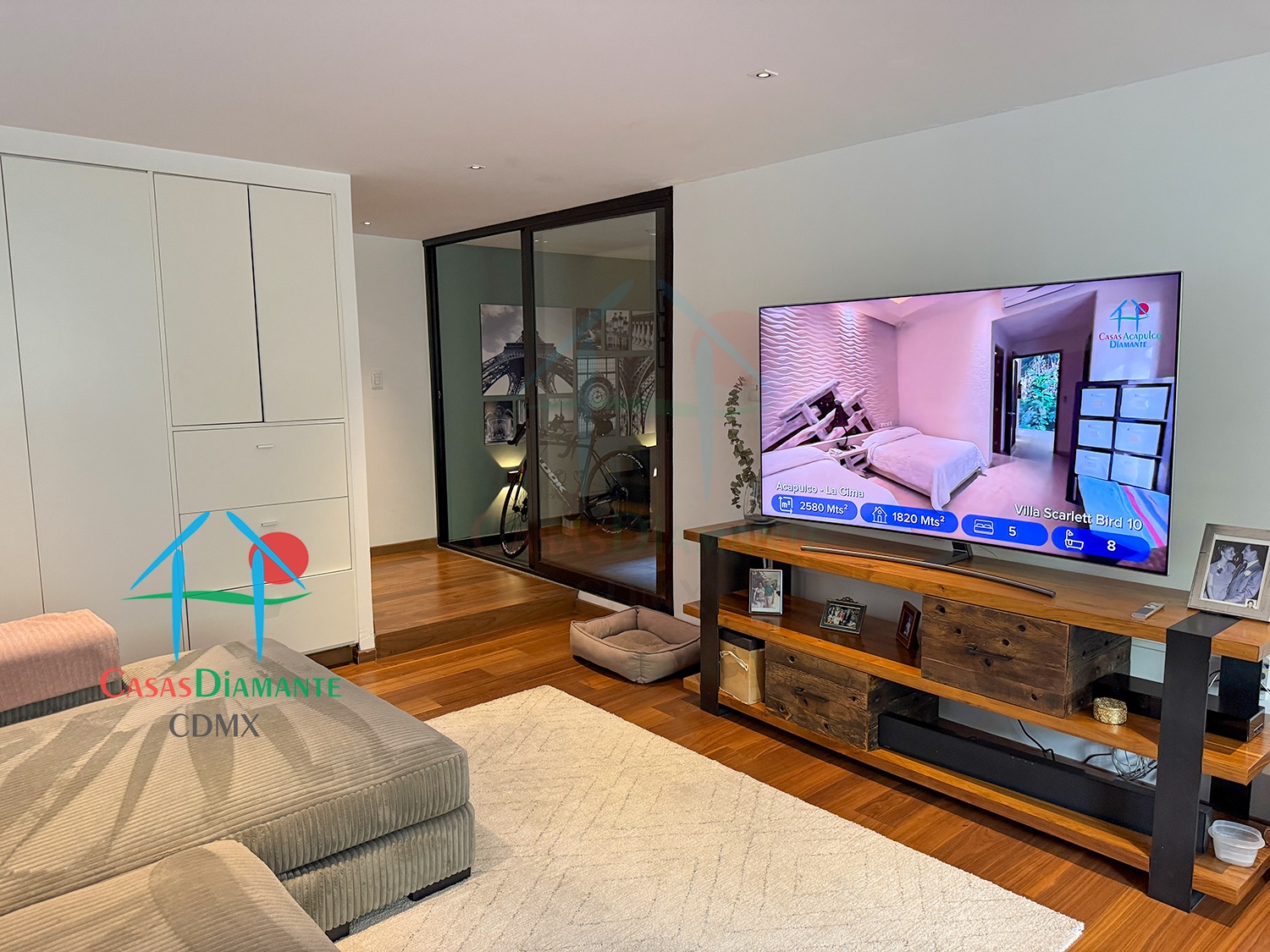 Roma Norte Departamento Orquídea - Recámara principal 4